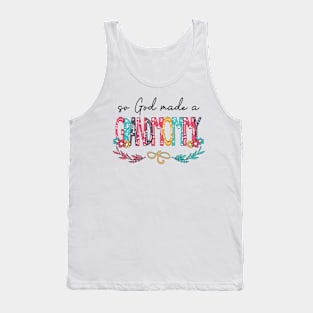 So God Made A Grandmommy Happy Mother's Day Tank Top